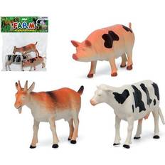 BigBuy Set of Farm Animals 3pcs