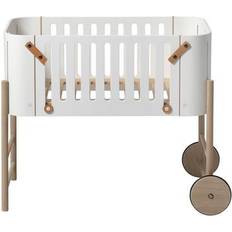 Wood Co-Sleeper incl Bench Conversion White/Oak