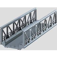 Märklin 074620 H0 Ponte a traliccio 1 binario H0 C (con massicciata) (L x L x A) 180 x 64 x 45 mm