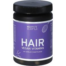 Berthelsen zink Beauty Bear Hair Vegan Vitamins 60 stk