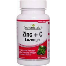 Natures Aid Vitaminer & Mineraler Natures Aid Zinc Lozenge (Peppermint) 30 Tabs