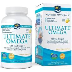 Nordic naturals omega 3 Nordic Naturals Ultimate Omega, 1280mg, Lemon, 120 softgels 120 st