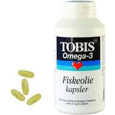 Tobis fiskeolie kosttilskud Tobis fiskeolie omega 3, 120kap