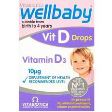 Vitabiotics Wellkid Baby Vitamin D Drops 30ml 88900 30 stk