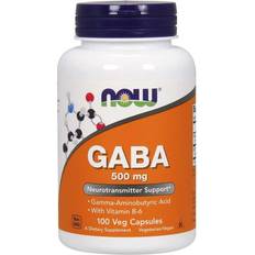 Now gaba Now Foods GABA 500 mg 100 Caps