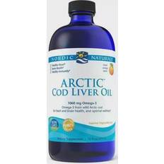 Acides Gras Nordic Naturals Arctic Cod Liver Oil Strawberry 8 fl oz