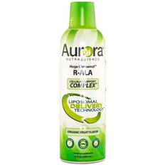 Vitamins & Supplements Aurora Vida Lifescience Nutrascience RAlpha Lipoic Acid MegaLiposomal Liquid Organic Fruit Flavor 16 fl. oz