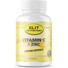 Immuunijärjestelmä Lisäravinteet Elit Nutrition Vitamin C + Zinc