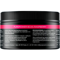 Purepower Aminosyrer Purepower BCAA Raspberry Kosttilskud