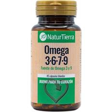 Omega 7 NaturTierra Kosttillskott Omega 3, 6, 7 y 9, 45