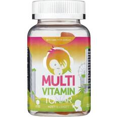 D-vitaminer - Tuggtabletter Vitaminer & Mineraler Monkids Multivitamin Tonar 60 st