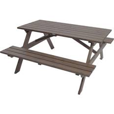 Eden Wood Picnic Bench Table 150cm