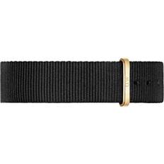 12.0 mm Bracelets de montre Daniel Wellington Petite Cornwall DW00200240 12mm Black