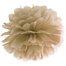 PartyDeco Pompon In Carta Da Zucchero Dorata