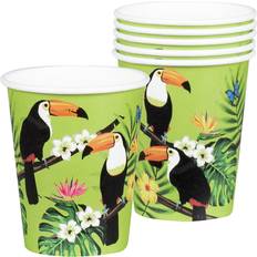 Vegaoo Gobelets En Carton Toucan x 6