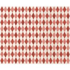 Presentpapper Harlequin Röd