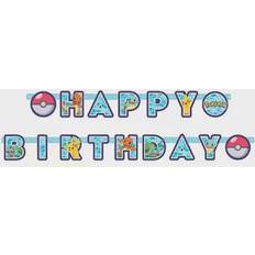 Amscan Happy Birthday guirlande Pokémon 218 x 12 cm