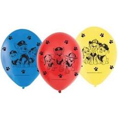 Ballons en latex Amscan 9903825 Paw Patrol Latex Balloons, Pack of 6, Balloons