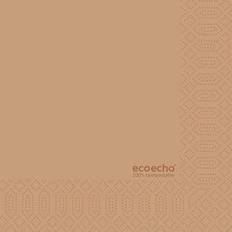 Duni Serviet ecoecho, 33 x 33 cm, pakke a 250 stk