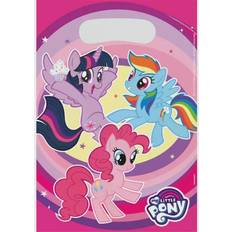 Feestartikelen Amscan My Little Pony uitdeelzakjes 8x stuks