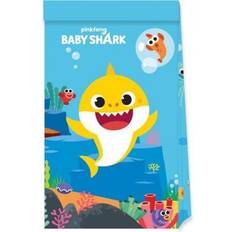 Verjaardag Cadeauzakken Procos Feestzakjes Baby Shark (4st)