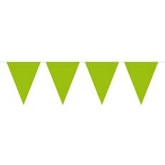 Folat Banner grønne mini flag 3 m