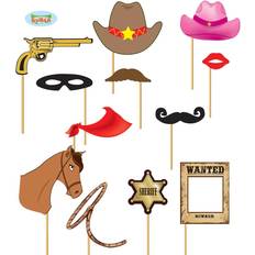 Fiestas Guirca Valokuvausrekvisiitta Cowboy 12-pakkaus