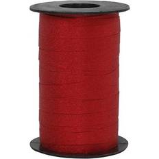 Creativ Company Bolduc À Paillettes Rouge 10 mm x 100 m