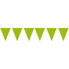 Folat Festartikler Folat Flagbanner, Lime grøn 10mtr