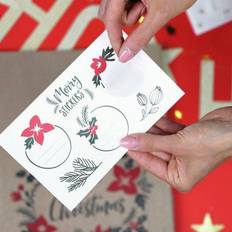 PartyDeco Sacchetti Di Caramelle Buon Natale 3x