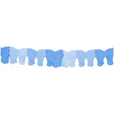 Folat Ghirlanda Di Carta Blu