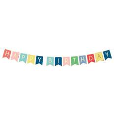 PartyDeco Happy Birthday girlang