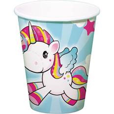 Juhla Pahvimukit Folat BV Unicorn Cups 8pcs