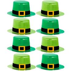 St. Patrick's Day Party Hats Amscan Mini Hats St. Patrick's Day-10cm x 8.2cm-8 Pcs, Paper, Multicolor, 4" x 3.3"