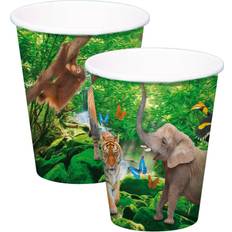 Halpa Pahvimukit Folat BV Safari Cups 8pcs