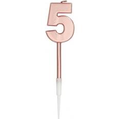 Folat Rose gold tal kagelys 5
