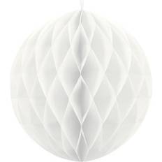 PartyDeco Hunajakenno Valkoinen 30 cm