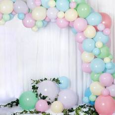 Festartikler Ballongkungen Ballonbue Ballondekoration Pastel