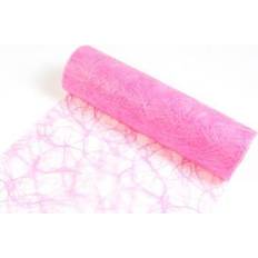 Festartikler Dekorationsvæv neon pink 30cmx25m