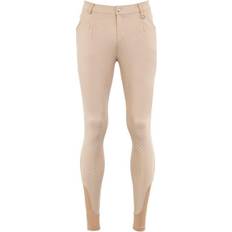 Beige - Herre - Ridesport Bukser Br Mitchel Silicone Seat Riding Breeches