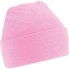 Beechfield Soft Feel Knitted Winter Hat - Pink
