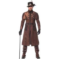 Wilbers Karnaval Steampunk Miesten Deluxe Naamiaisasu
