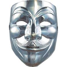 Masker V For Vendetta Silver Mask