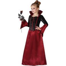 Atosa Girl's Vampire Elegant Dracula Costume