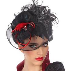 Damer - Halloween Tilbehør Atosa Headpiece Halloween Black