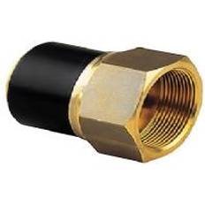 Fischer Elgef Plus Overgangsmuffe Pe/messing Pn16 Pe100-sdr11 63 Mm X 1"