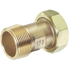 Kemper Vand & Afløb Kemper Forskruning Med 3/4" Omløber Og 1/2" Nippel Rødgods