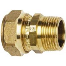 TA Komp. Overgangsnippel 1/2'' 22 mm. Uden støttebøsning. Type 303