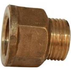 Wavin messing Overgangsmuffe 1/2"