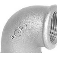 +GF+ Vinkel 90° galvaniseret muffe/muffe 1